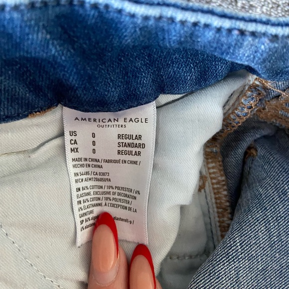 american eagle “dream jean” & curvy high rise jegging - Picture 7 of 7